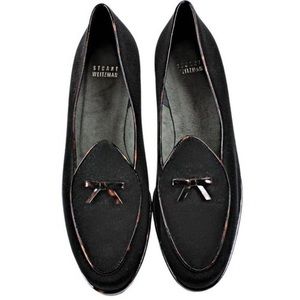 New Stuart Weitzman Microfiber Venetian Tortoise Shell Black Women’s Size 7 1/2